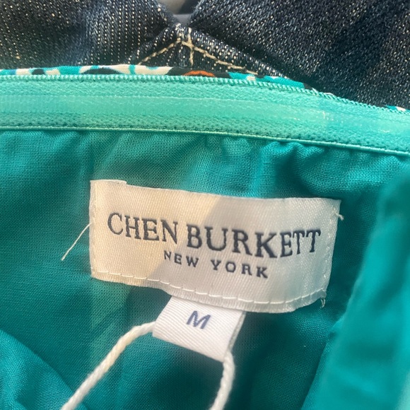 NWT Chen Burkett Barbados Dress (M) - Picture 7 of 9